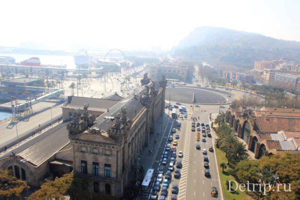 гора Монжуик в Барселоне