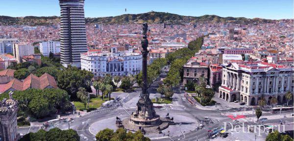 памятник Колумбу - смотровая площадка Барселоны