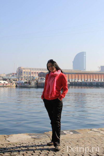 Парус в Барселоне