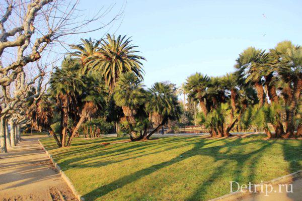 Парк Цитадели в Барселоне