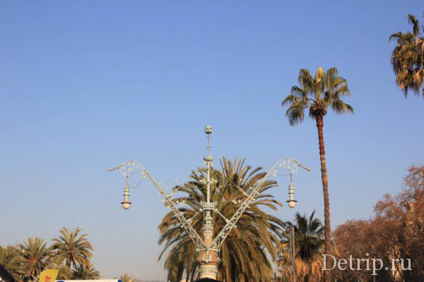 фонари на проспекте Луиса Компаньса