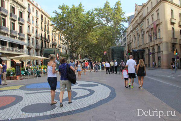 мозайка Жуан Миро