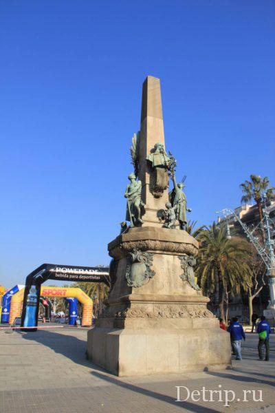 памятник мэру Барселоны Риус-и-Таулету