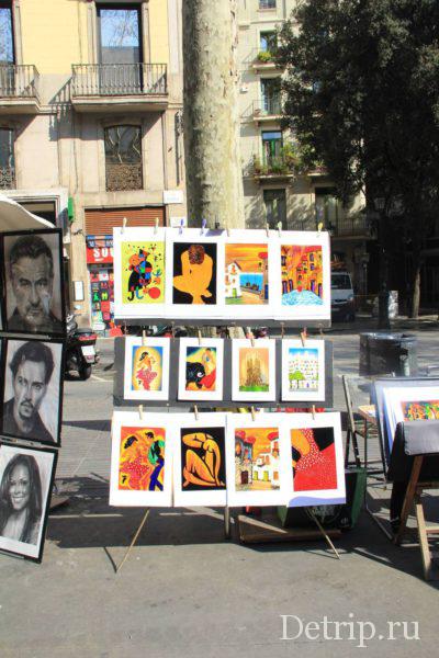 рамбла сувениры