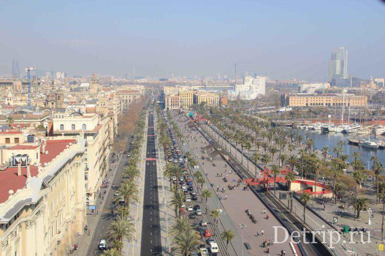 Вид на Барселону