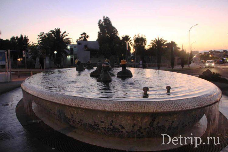 Фонтан в Коста Силенсио