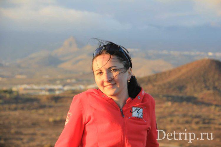 туристы на горе