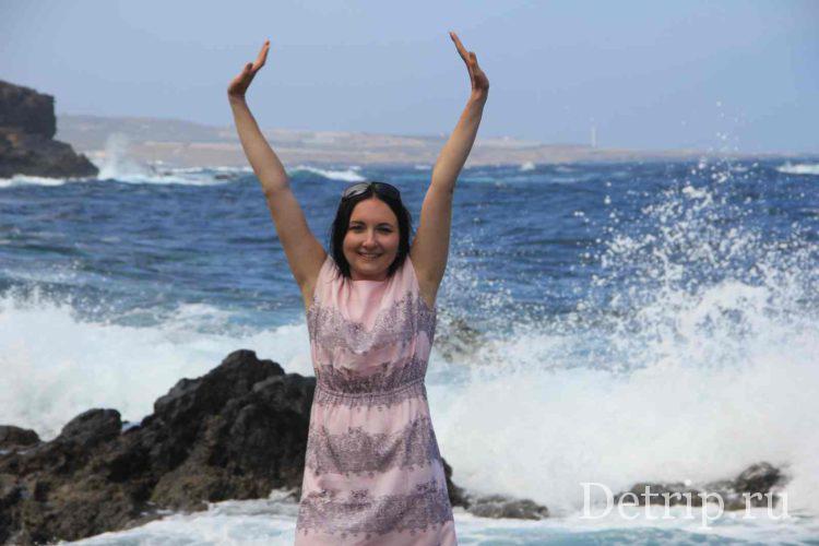 брызги моря