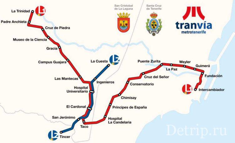 карта маршрутов трамвая