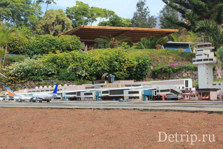 макет аэропорта тенерифе