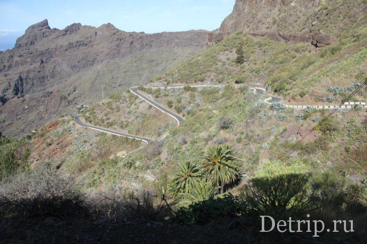 серпантин Тенерифе